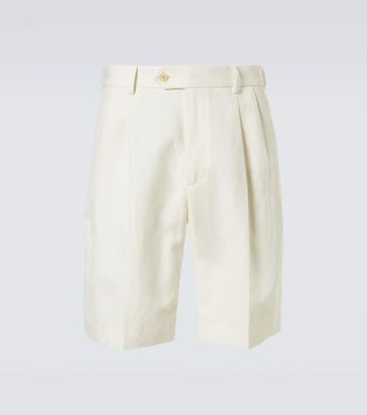 Auralee Shorts plisados