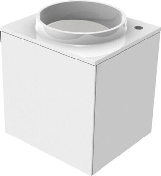 Emco Evo 450 Lavabo Para Invitados, Blanco &Oacute;ptico, 450x450x508mm, - Emco