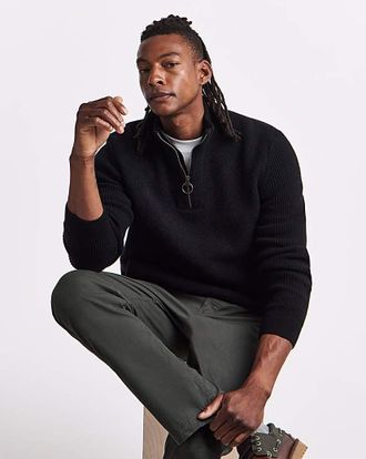 Barbour Milburn 1/2 Zip Knitted Jumper
