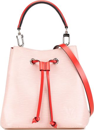 Louis Vuitton Pre-owned Womens Lockme Bucket Drawstring Bag - Light Pink Leather - One Size