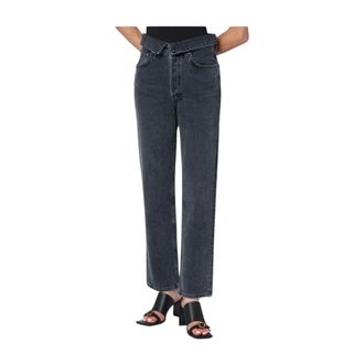 A Gold E Dames, Jeans, Zwart, Maat: W28 Denim