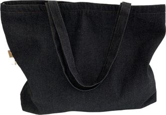 Generic Solid Color Simple Womens Shoulder Bag Large Capacity Portable Ladies Shopping Retro Handbags(M black)