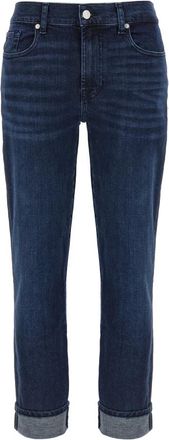 7 For All Mankind Jeans, Dames, Blauw, W30, Katoen, Relaxed Skinny Jeans