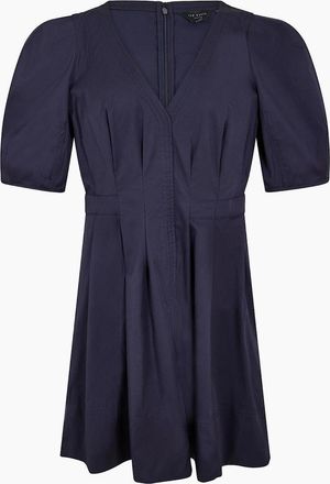 Ted Baker Womens v neck Md Ld99 - Navy - Size: 6 2x