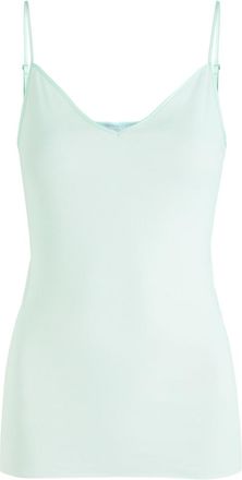 Hanro Seamless Cotton top - Light Blue - M (UK12-14 / M)
