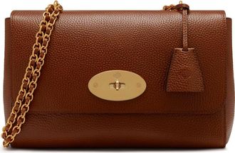 Mulberry Medium Lily Leather Shoulder Bag in Oak at Nordstrom