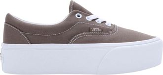 Vans Era Stackform Platform Sneakers in Taupe Women Platform Low-Top