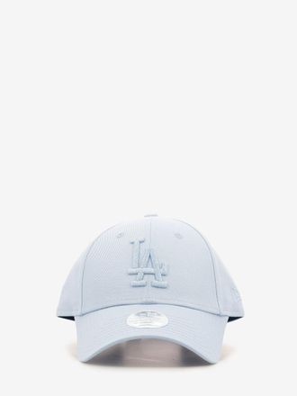 New Era 9FORTY LA Dodgers MLB Metallic Logo Blu Pastello