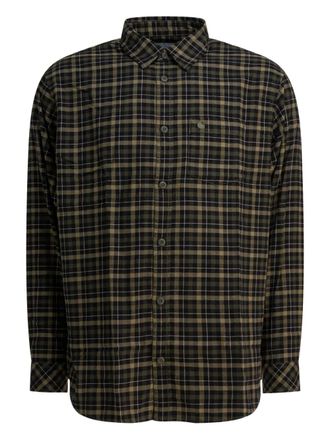 Carhartt Work in Progress L/S Widmark check long-sleeve shirt - Brown
