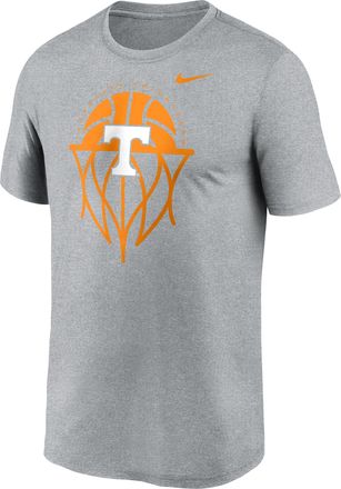 Nike Tennessee Legend Basketball Icon Nike Mens Dri-FIT College T-Shirt in Grey | NKGK06GUTN-VCH