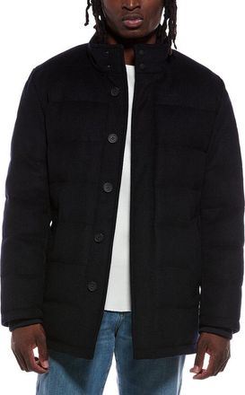 Cole Haan Wool-Blend Down Coat