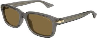 Montblanc Mb 0436S 003 Zonnebrillen - Heren - Zonnebrillen - Grijs - 54 MM - Accessoires
