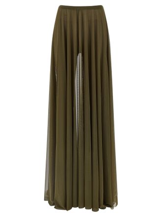 Norma Kamali Bicolor Polyamide Mini Womens Skirt