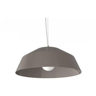 Lumicom Tokyo Sospensione, 1xE27, max 42W, metallo, tortora lucido, D.50cm - Lumicom