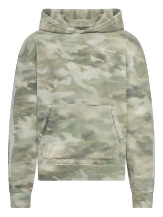 Amiri Bones oversized hoodie met camouflageprint - Groen