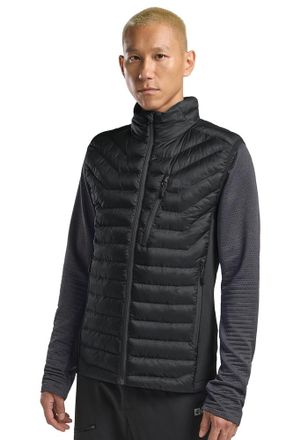 Jack Wolfskin Funktionsweste JACK WOLFSKIN ROUTEBURN PRO INS VEST M, Herren, Gr. XL (54/56), schwarz, Obermaterial: 100% POLYESTER; Kontrast:93% POLYESTER, 7% Elast