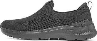 Skechers Go Walk 6 Warnock Mens Slip On Black 216267-BBK