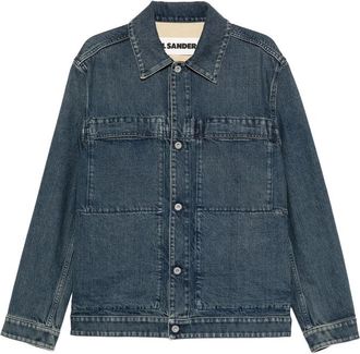 Jil Sander Button Pocket Dnim Jacket