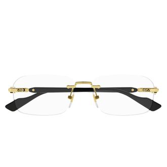 Gucci Gg1221O Optical Frame - unisex - Gucci - Glasses - Black - 56 MM - Accessories