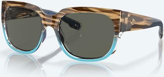 Costa 6S9019 Waterwoman Polarized 901918 Womens Sunglasses Blue Size 55