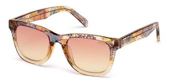 Pucci EP0054 44Z Womens Sunglasses Orange Size 51