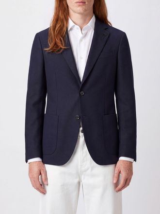Lardini Jacket Men color Blue
