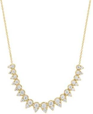 Effy Diamond Necklace in Gold at Nordstrom Rack, Size 18