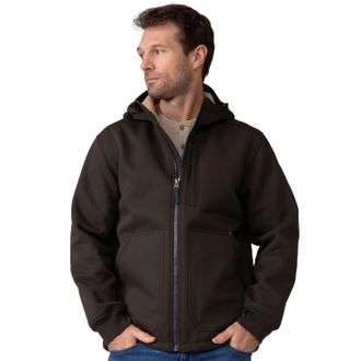 Free Country Mens Wind River Burly Canvas Softshell Jacket