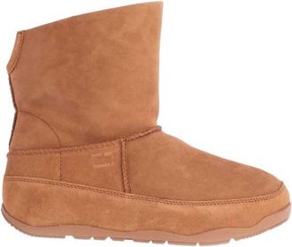 FitFlop Dames Mukluk Suede Winterboots (Tan)