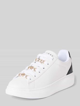 Guess Sneaker aus Leder-Mix Modell Fionia in Weiss, Gr&ouml;&szlig;e 36