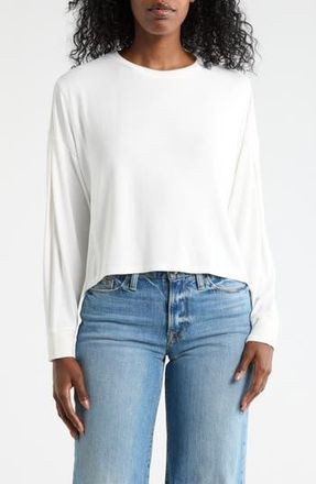 Lucky Brand Back Detail Top in Marshmallow at Nordstrom Rack, Size X-Large
