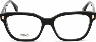 Fendi Demo Square Ladies Eyeglasses FE50055I 001 52