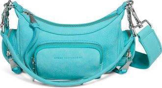 Aimée Away We Go Mini Convertible Crossbody Bag in Ocean Blue Nubuck at Nordstrom