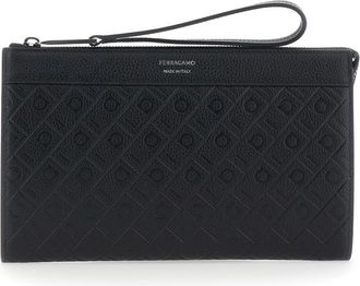 Ferragamo Uomo, Borse, Nero, Taglia unica, new