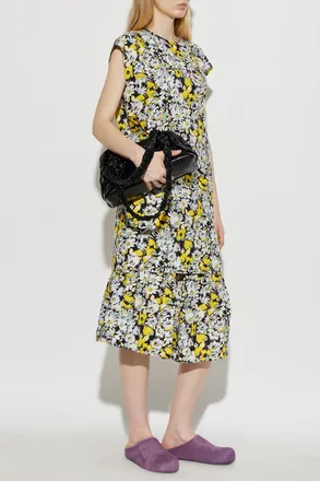 Marni Floral Print Skirt, Womens, Multicolour