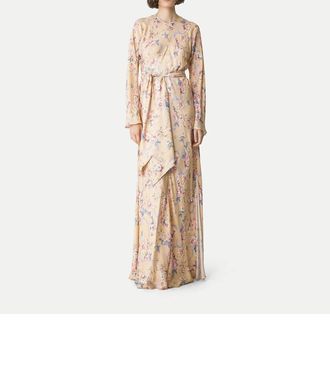 Forte_Forte Jacquard Maxi Dress In Peonia
