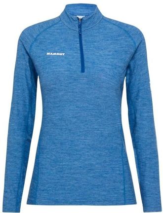 Mammut Tree Wool Thermal FL Half Zip Longsleeve Funktionsshirt f&uuml;r Damen | blau