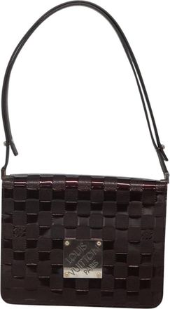 Louis Vuitton Cabaret Black Patent Leather Shoulder Bag (Pre-Owned)