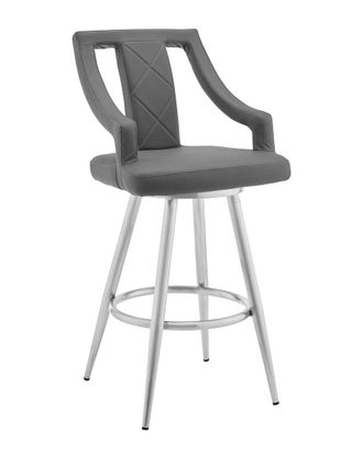 Armen Living Maxen 26In Swivel Bar Stool