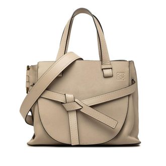 Loewe Pre-owned Loewe Small Leather Gate Top Handle Satchel Ladies GNG1AN9T0A8GUG7M