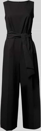 Betty Barclay Jumpsuit mit Bindegürtel in Black, Größe 36