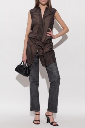 Diesel Dress DE-EDROS-S, Womens, Brown