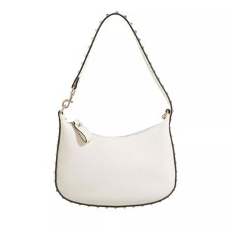 Valentino Garavani Handtasche - Rockstud Mini Hobo - Gr. unisize - in Creme - f&uuml;r Damen