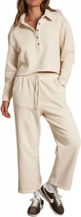 perfectwhitetee Fallon Sweatpants In Sugar