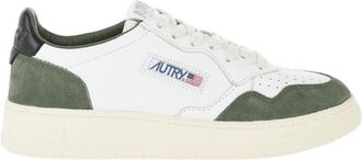 Autry Green Low-Top Sneakers