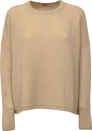 Apuntob Dropped Shoulder Oversized Crewneck Sweater