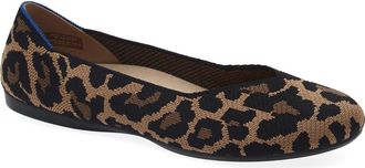 Rothy's The Daily Ballet Flat in Sable Spot at Nordstrom, Size 12.5