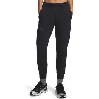 Under Armour Unstoppable Fleece Joggers in Black //Black at Nordstrom, Size Xx-Large