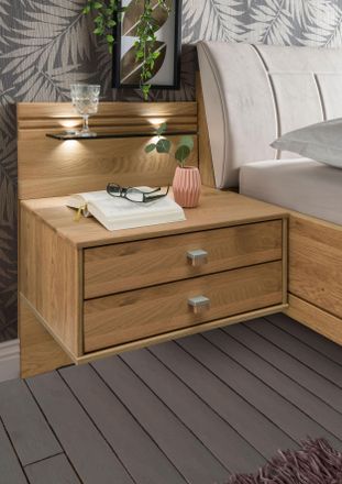 Wiemann Nachtkonsole »Kiruna« schwebende Optik