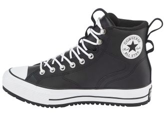 Converse Sneaker CONVERSE CHUCK TAYLOR ALL STAR WATER-REPELLENT HIKER BOOT, Herren, Gr. 37,5, schwarz-weiss (schwarz, schwarz, wei&szlig;), Synthetik, Schuhe Sneaker